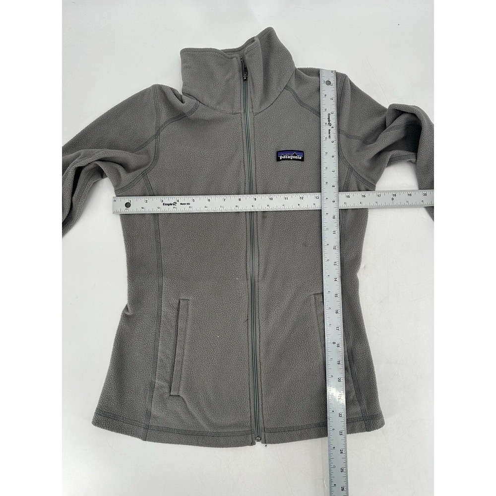 PATAGONIA WOMEN'S SWEATER JACKET FULL ZIP SIZE XS GRAY - Picture 2 of 5